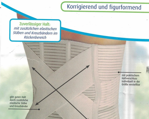 Bauch rücken stützgürtel - bauch,